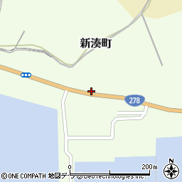 北海道函館市新湊町197周辺の地図