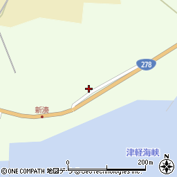 北海道函館市新湊町227周辺の地図
