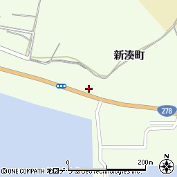 北海道函館市新湊町186-3周辺の地図