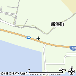 北海道函館市新湊町186周辺の地図