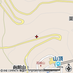 立待岬函館停車場線周辺の地図