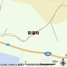北海道函館市新湊町周辺の地図