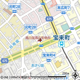 下宿表参道周辺の地図