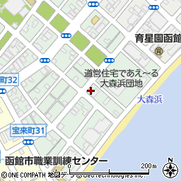 ローソン函館東川町店周辺の地図