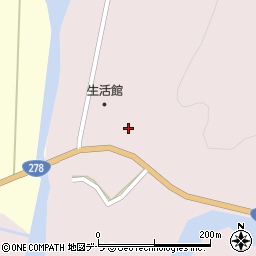 北海道函館市女那川町周辺の地図