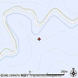 檜内沢川周辺の地図