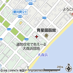 北海道冷蔵周辺の地図