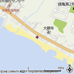 北海道函館市志海苔町206周辺の地図
