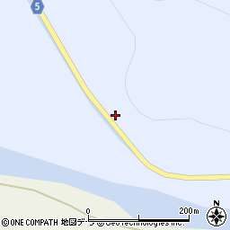 北海道檜山郡上ノ国町早瀬103周辺の地図