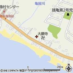 北海道函館市志海苔町290-1周辺の地図