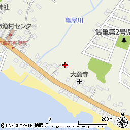 北海道函館市志海苔町474周辺の地図