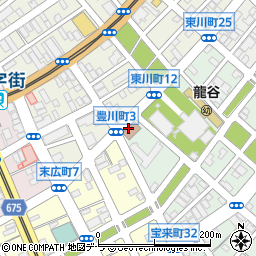 函館市役所市民部　女性センター周辺の地図