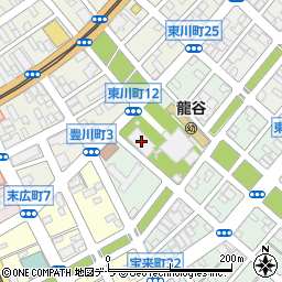 西別院文化会館周辺の地図