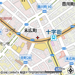 函館度量衡株式会社周辺の地図