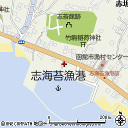 北海道函館市志海苔町149周辺の地図