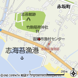 北海道函館市志海苔町265周辺の地図
