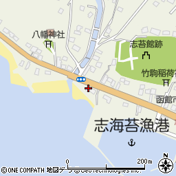 北海道函館市志海苔町113周辺の地図