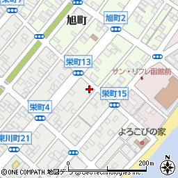 菊地酒店周辺の地図