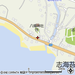 北海道函館市志海苔町237-1周辺の地図