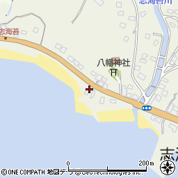 北海道函館市志海苔町69周辺の地図