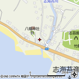 北海道函館市志海苔町241周辺の地図