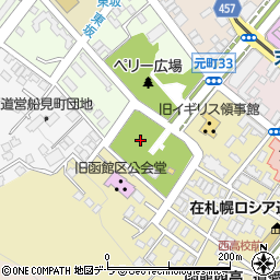 元町公園トイレ２周辺の地図