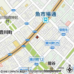 セイコーマート函館豊川店周辺の地図