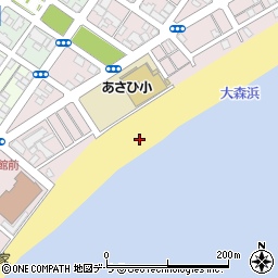 北海道函館市大森町6周辺の地図
