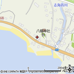 北海道函館市志海苔町233周辺の地図