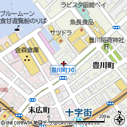 マリノサポート株式会社函館支店周辺の地図