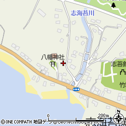 北海道函館市志海苔町389周辺の地図