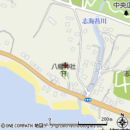 北海道函館市志海苔町396周辺の地図