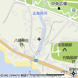北海道函館市志海苔町477周辺の地図