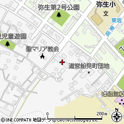 タオコート函館山周辺の地図