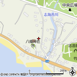 北海道函館市志海苔町381周辺の地図