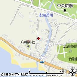 北海道函館市志海苔町398周辺の地図