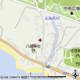 北海道函館市志海苔町381-3周辺の地図