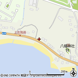 北海道函館市志海苔町223-1周辺の地図