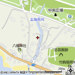 北海道函館市志海苔町400-2周辺の地図