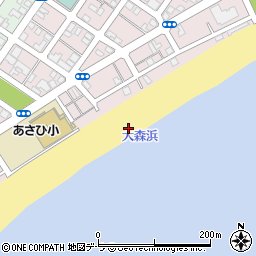 北海道函館市大森町12周辺の地図
