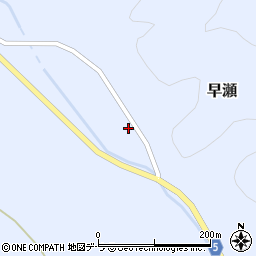 北海道檜山郡上ノ国町早瀬69周辺の地図