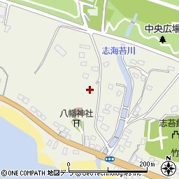 北海道函館市志海苔町377周辺の地図