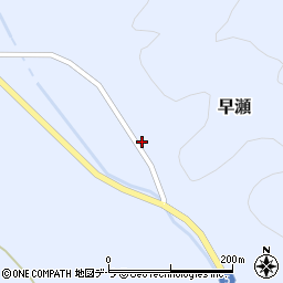 北海道檜山郡上ノ国町早瀬52周辺の地図