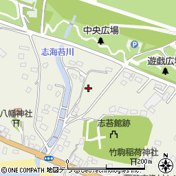 北海道函館市志海苔町412周辺の地図
