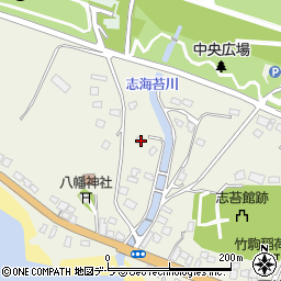 北海道函館市志海苔町374周辺の地図