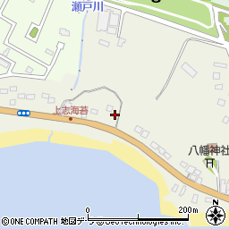 北海道函館市志海苔町221周辺の地図