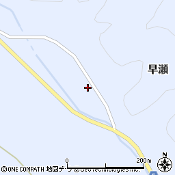 北海道檜山郡上ノ国町早瀬65周辺の地図