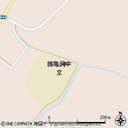 函館市立銭亀沢中学校周辺の地図