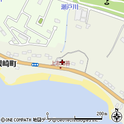 北海道函館市志海苔町212周辺の地図
