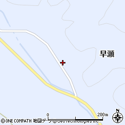 北海道檜山郡上ノ国町早瀬50周辺の地図